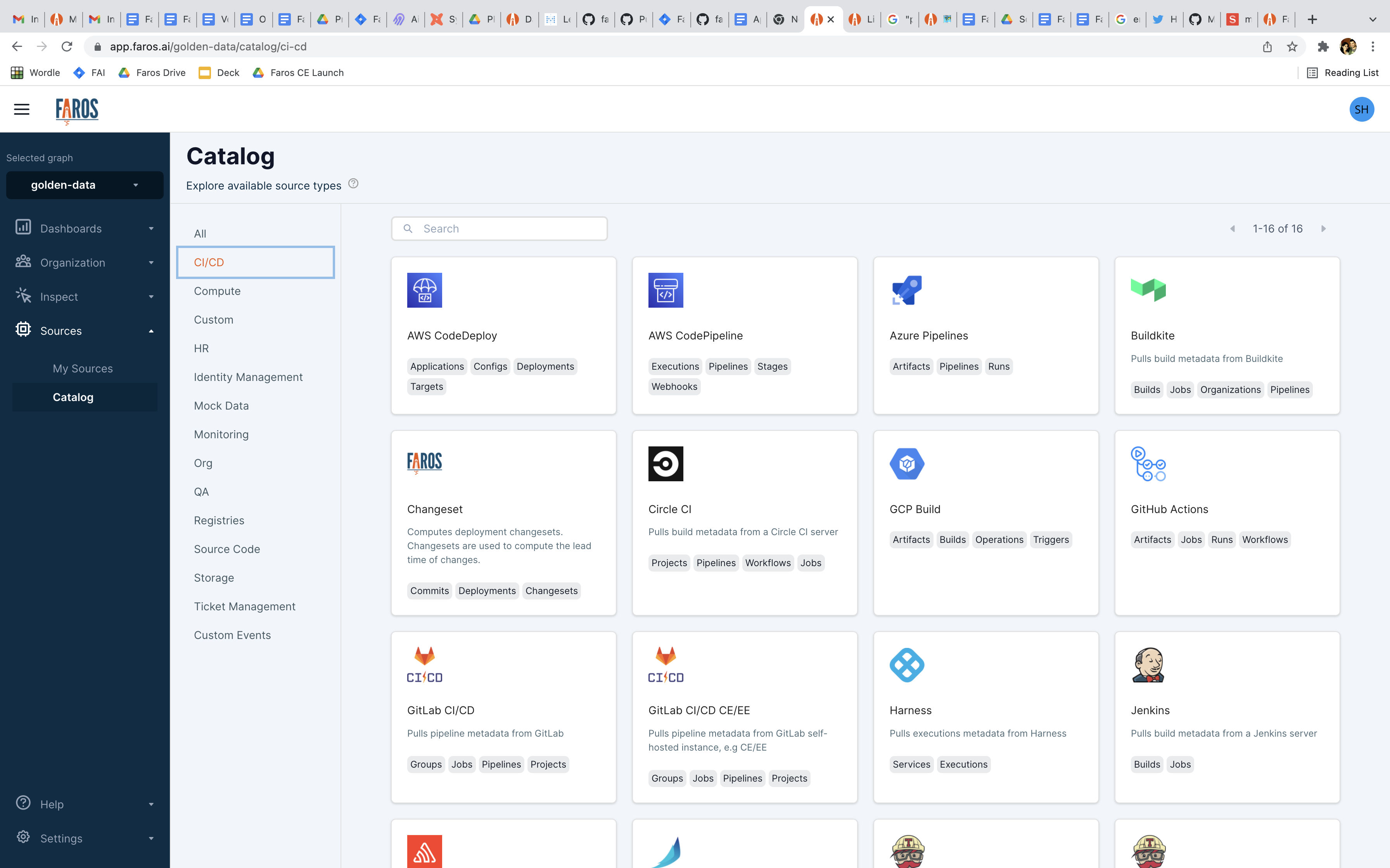 screenshot of Faros AI